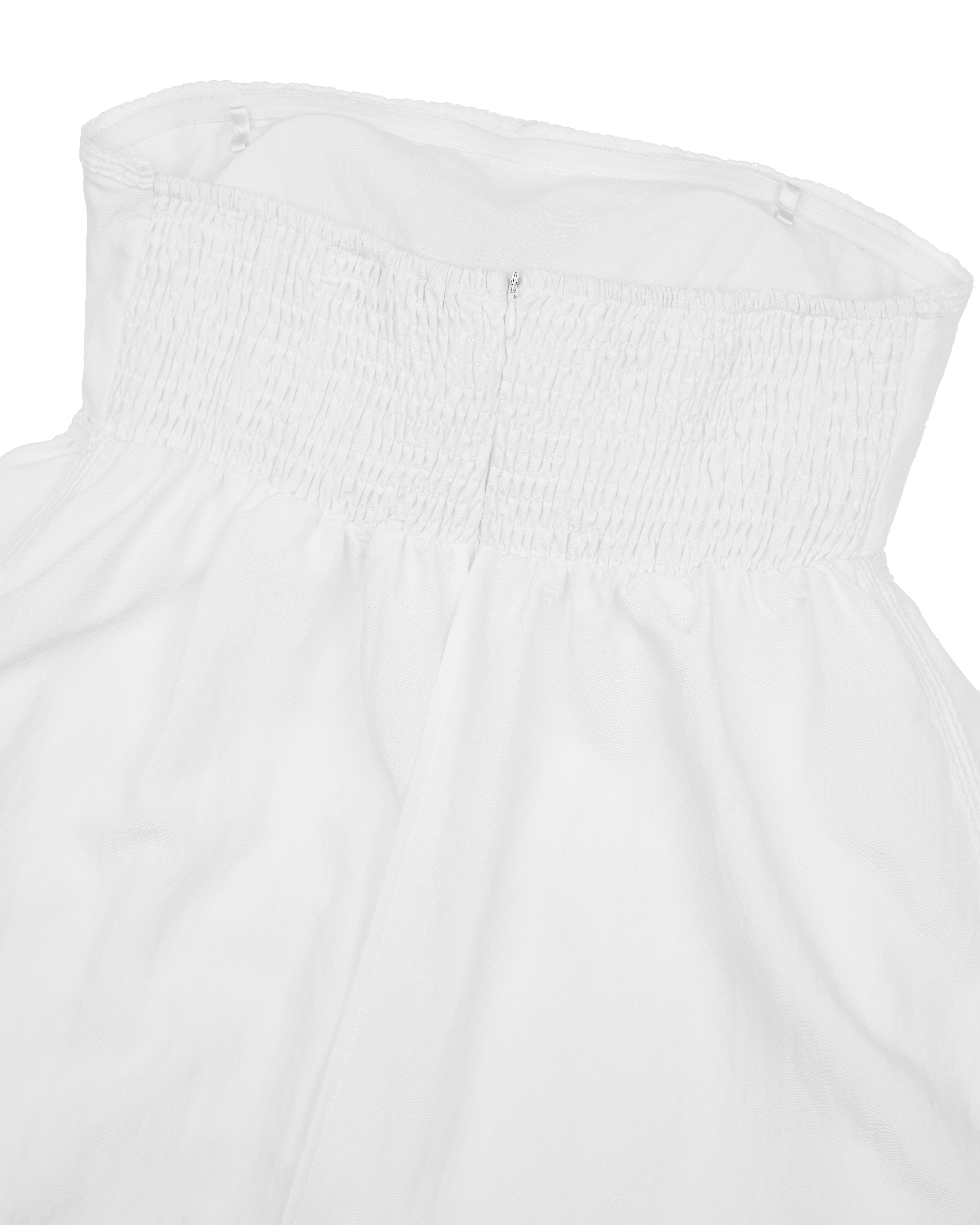 (RESTOCKED) Make Me Blush Babydoll Lace Trim Padded Romper in Ivory