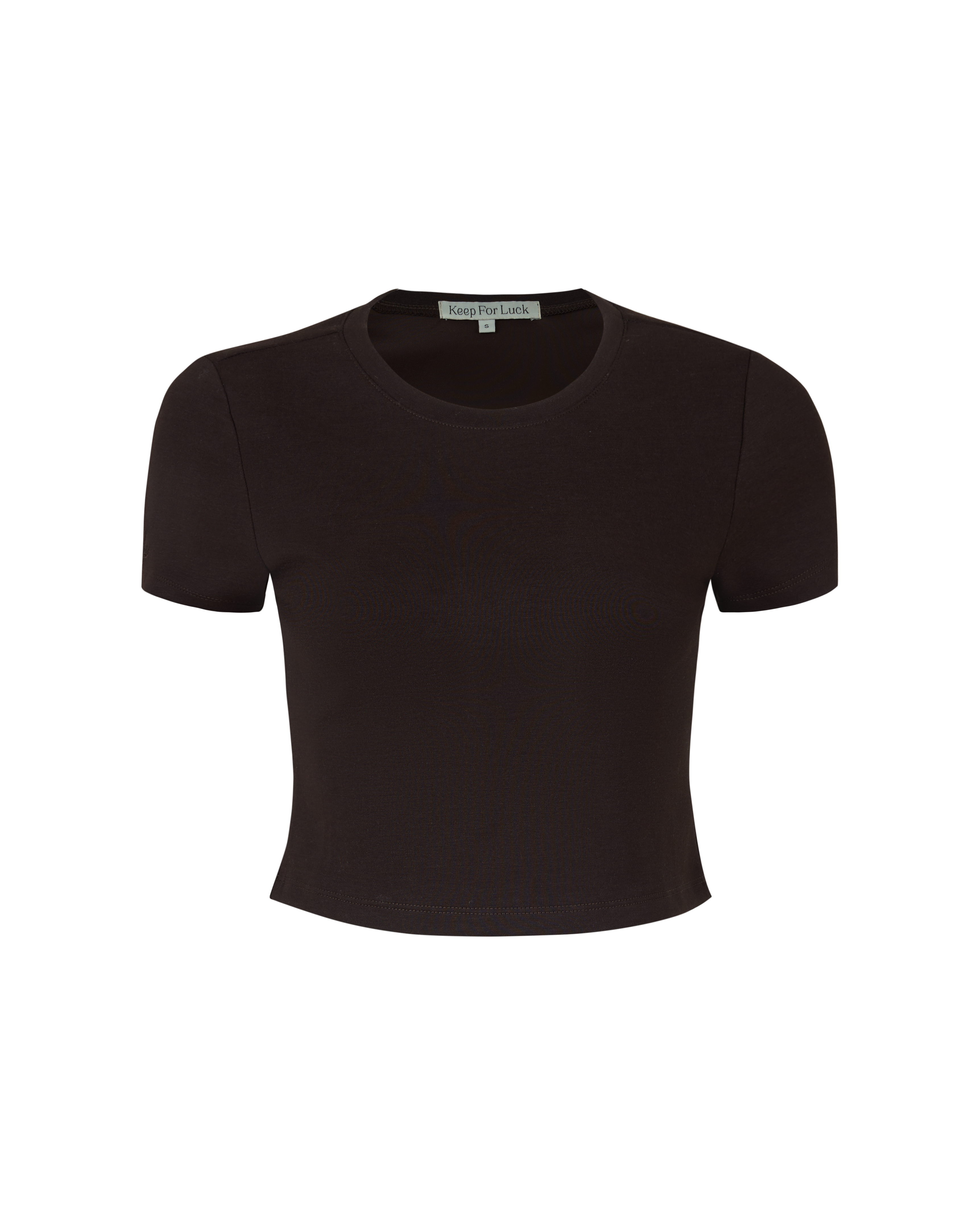 Lucky Streak Everyday Baby Tee in Mocha