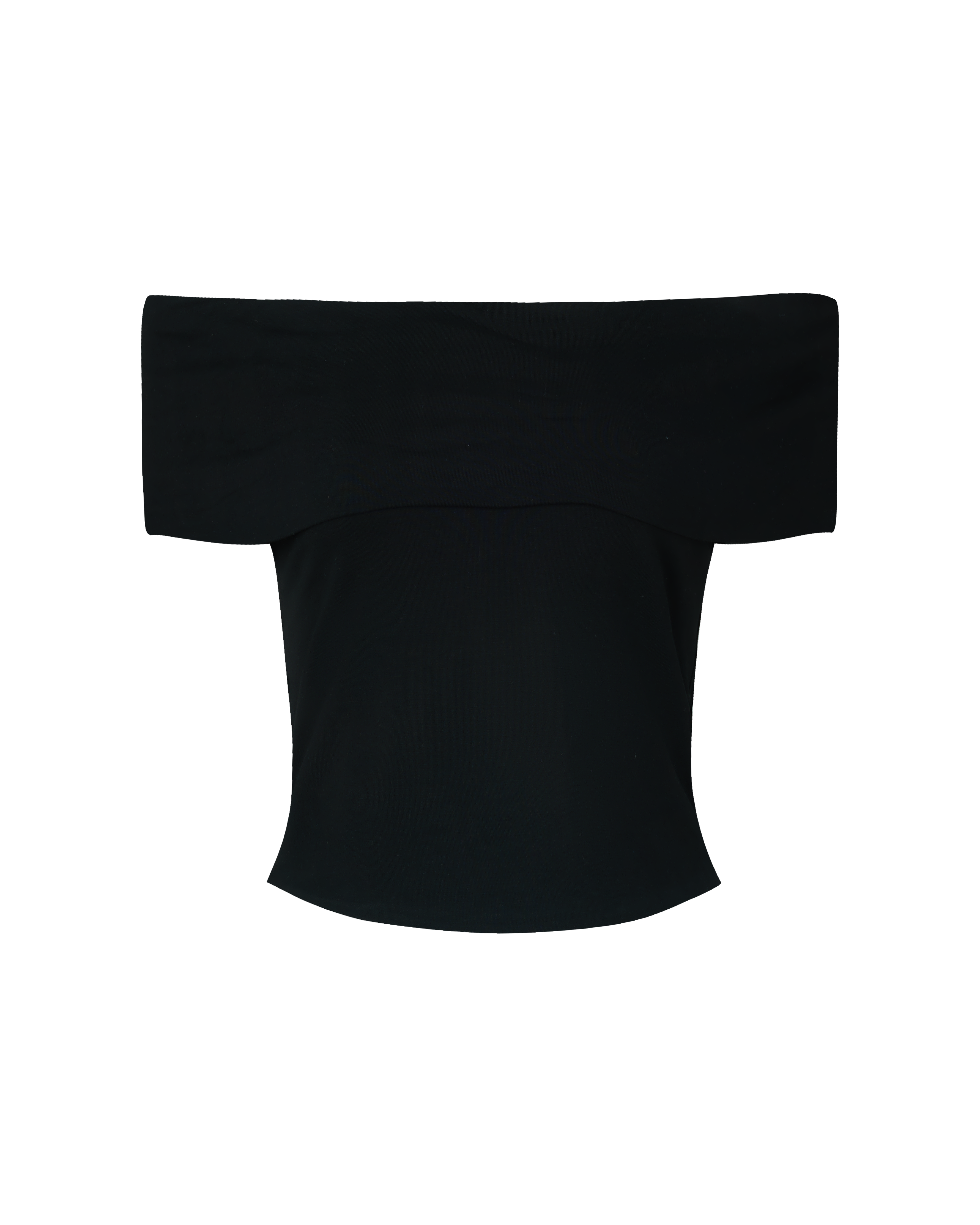 Martini Two-Way Off-shoulder Top in Black