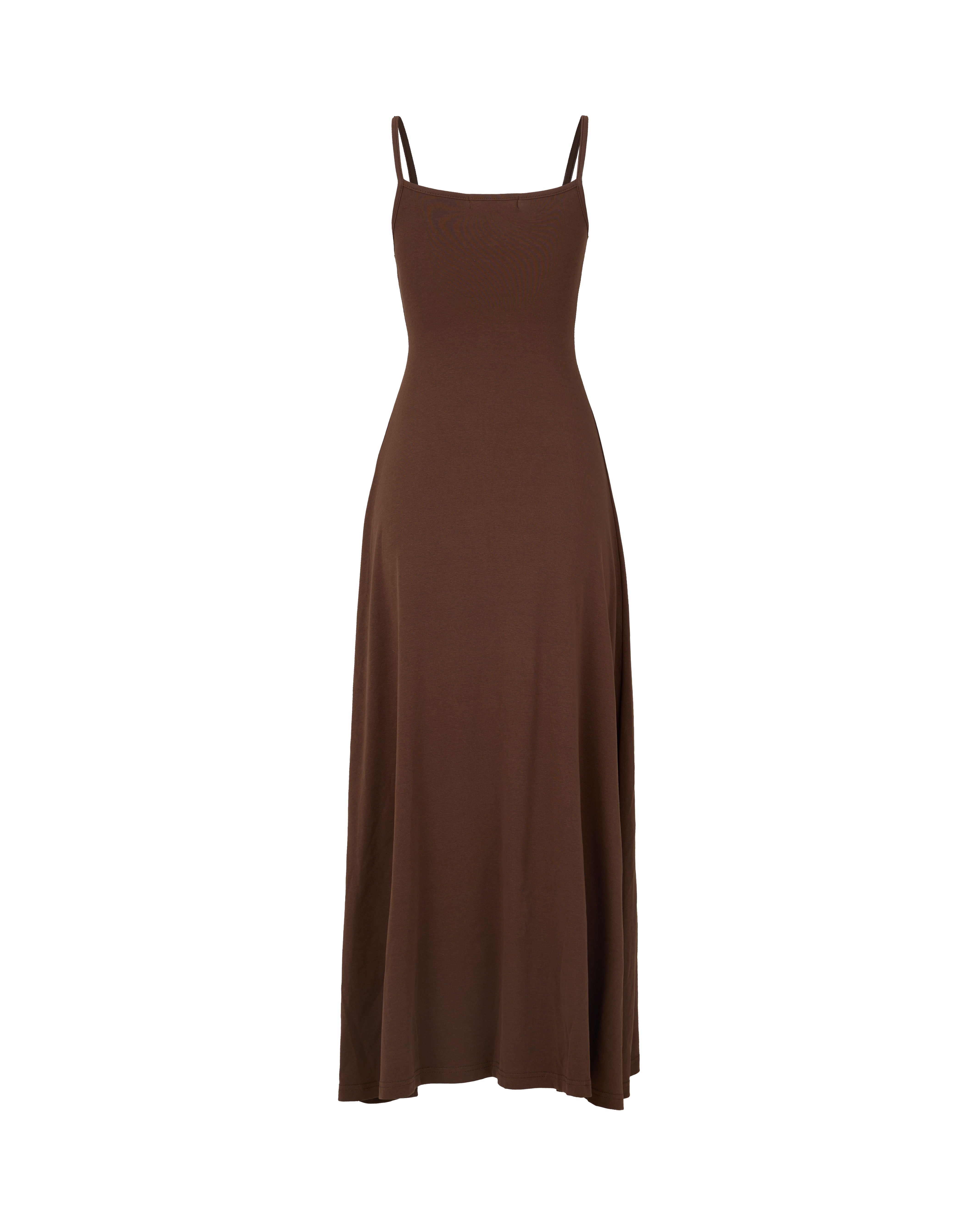 Residential Slip-on Maxi Dress in Mocha