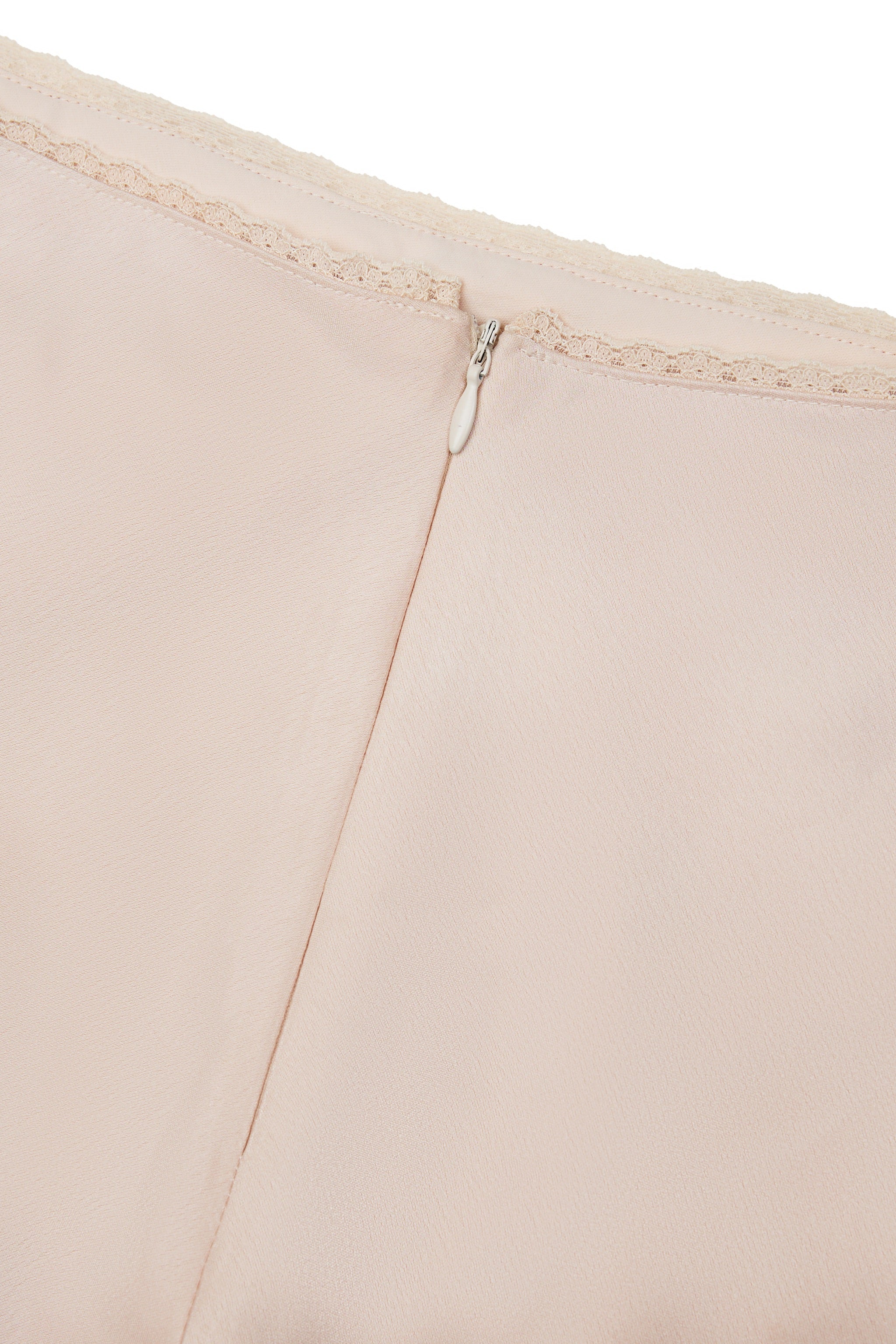 Allure Satin Maxi Flare Skirt in Ballet Pink