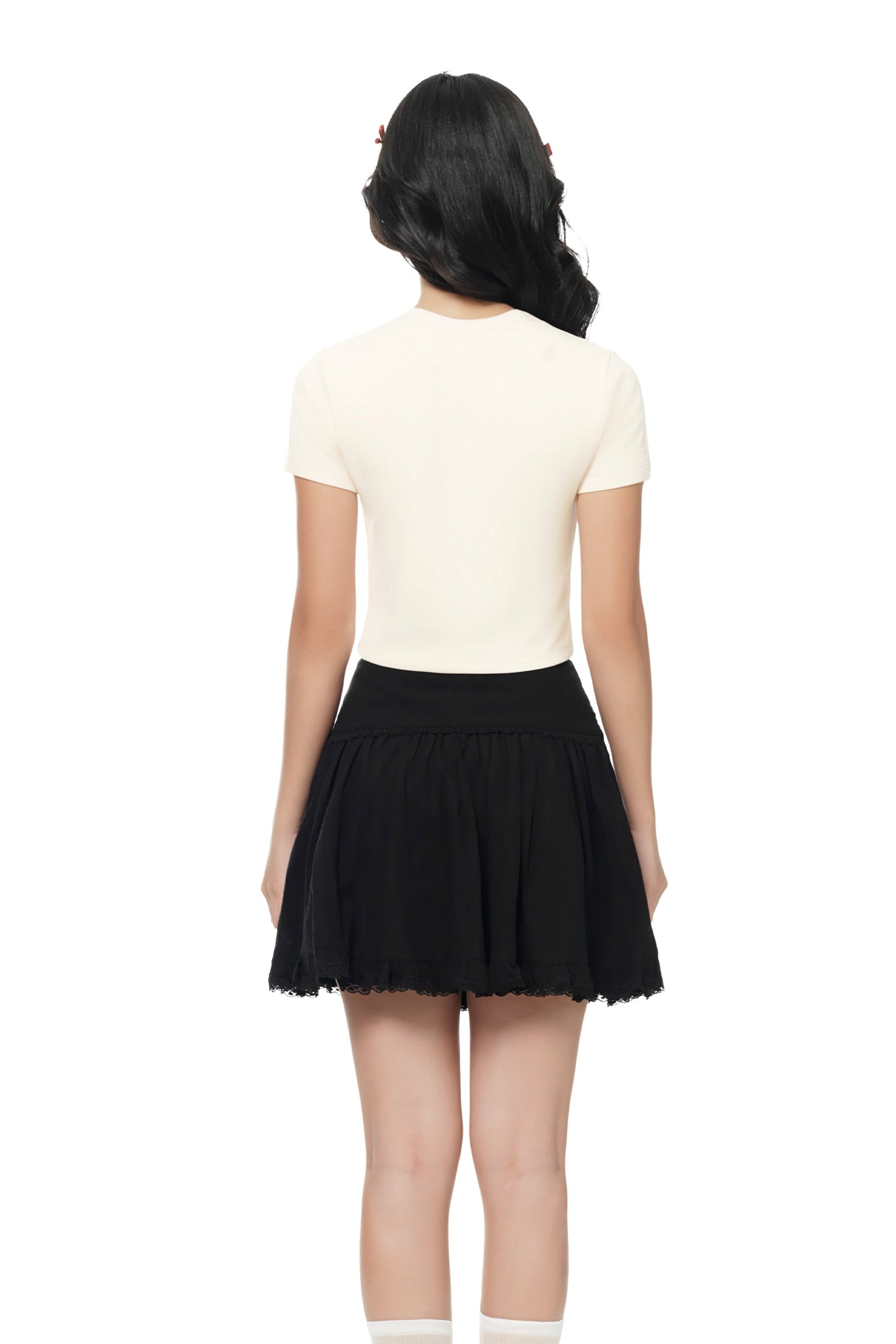 [BUNDLE SET] Lucky Streak Everyday Baby Tee in Almond & Mocha